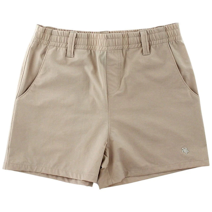 Performance Dock Short- Stone Khaki