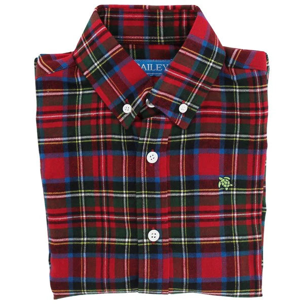 Roscoe Button Down - Wales Plaid