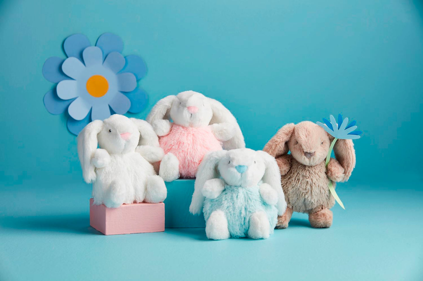 Bunny Pom Pom Rattles