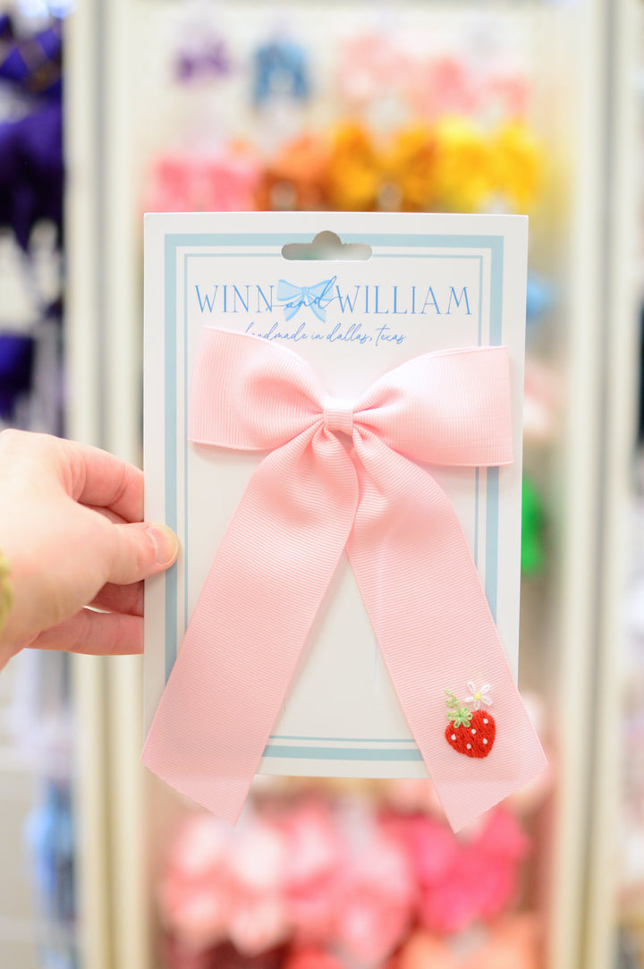 Medium Pink Long Tail - Strawberry