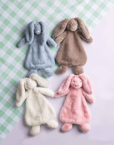 Taupe Bunny Plush Woobie