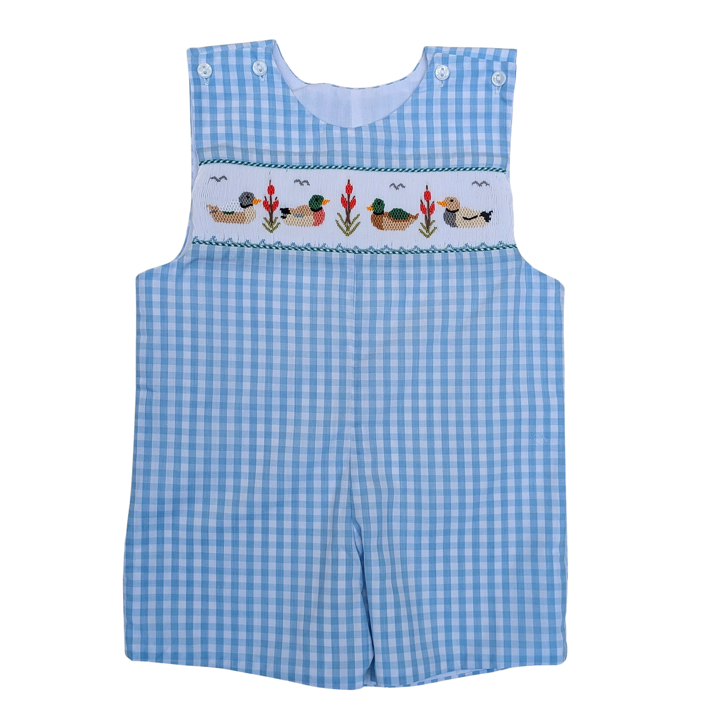 Mallard Duck Smocked Shortall