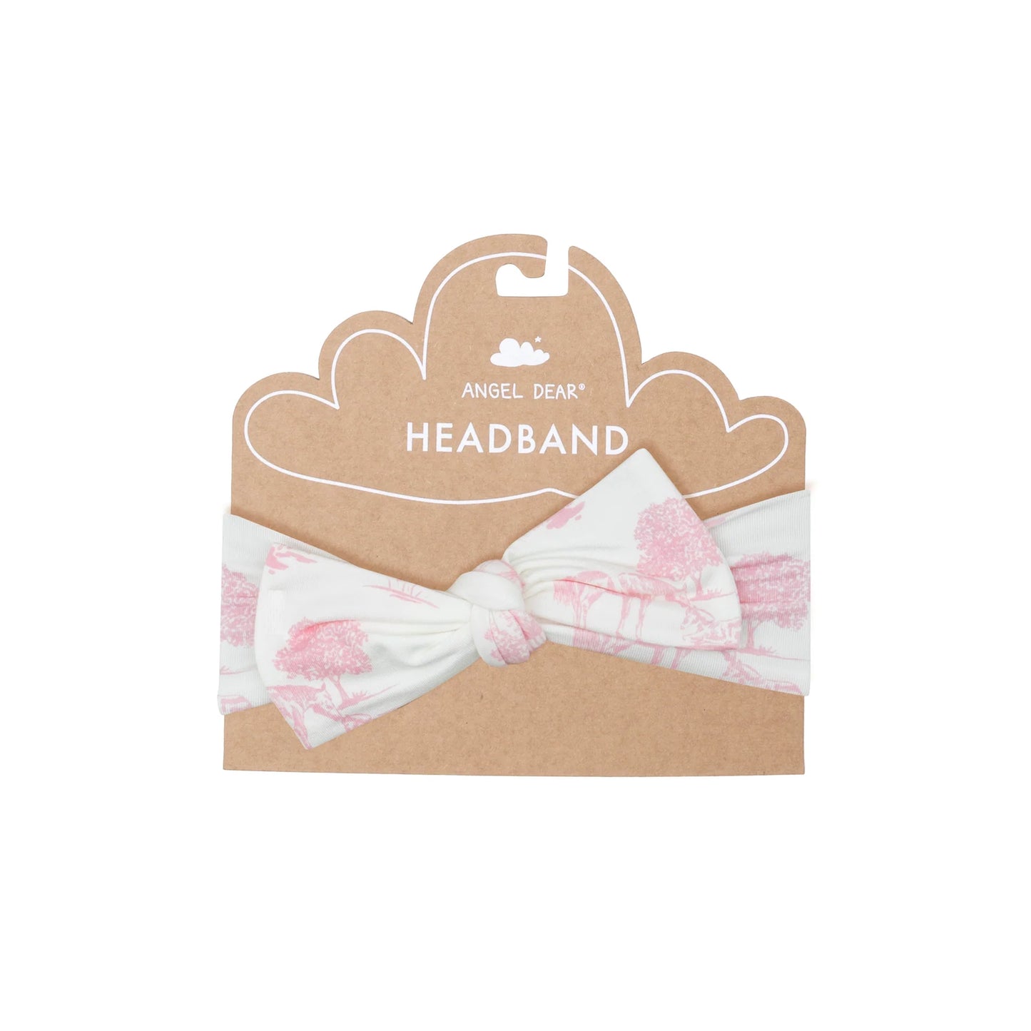 Farm Toile Pink - Headband