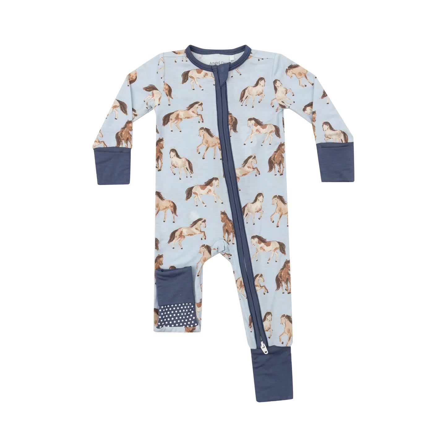 Horses - 2 way Zipper Romper