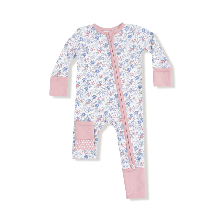 Country Girl Floral - 2 Way Zipper Romper