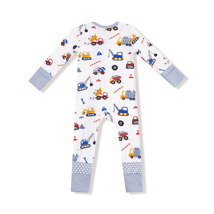 Crayon Construction - 2 Way Zipper Romper