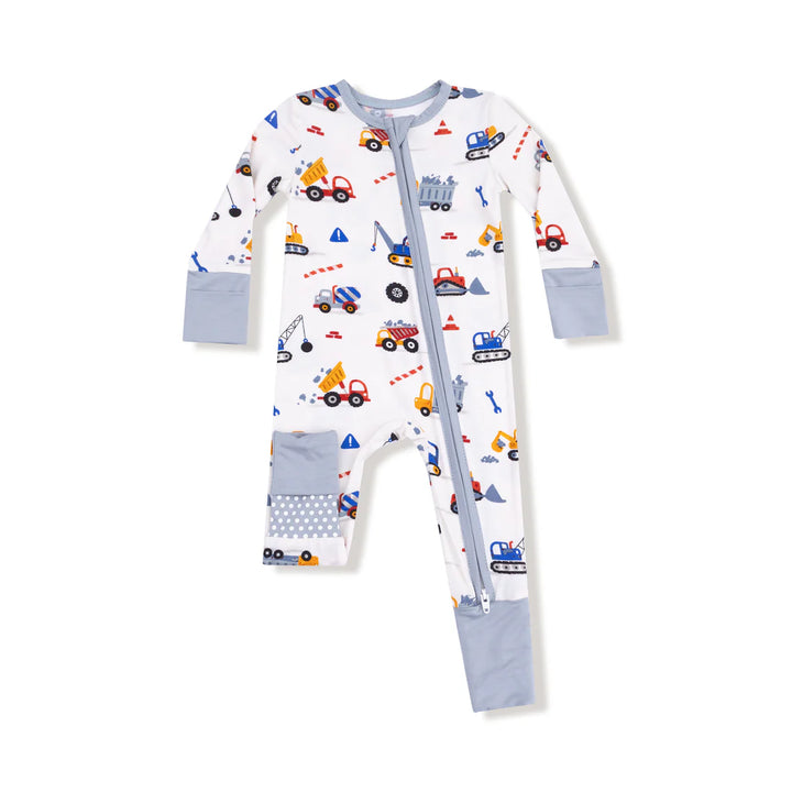 Crayon Construction - 2 Way Zipper Romper