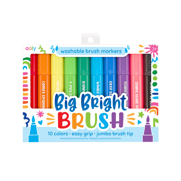 Big Bright Brush Markers