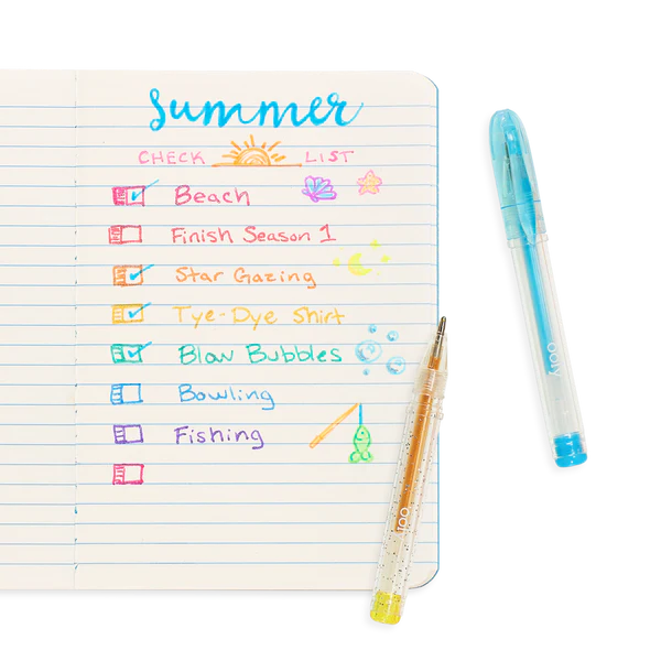 Mini Doodlers Scented Gel Pens - Set of 20