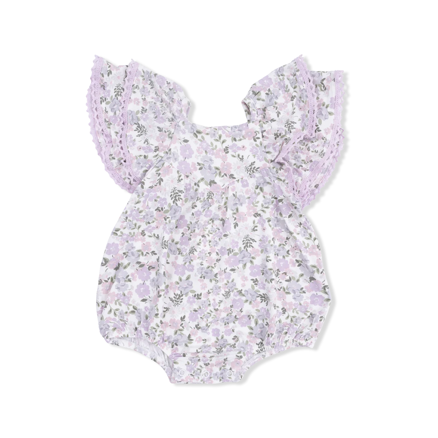 Shannon Floral V Neck Bubble