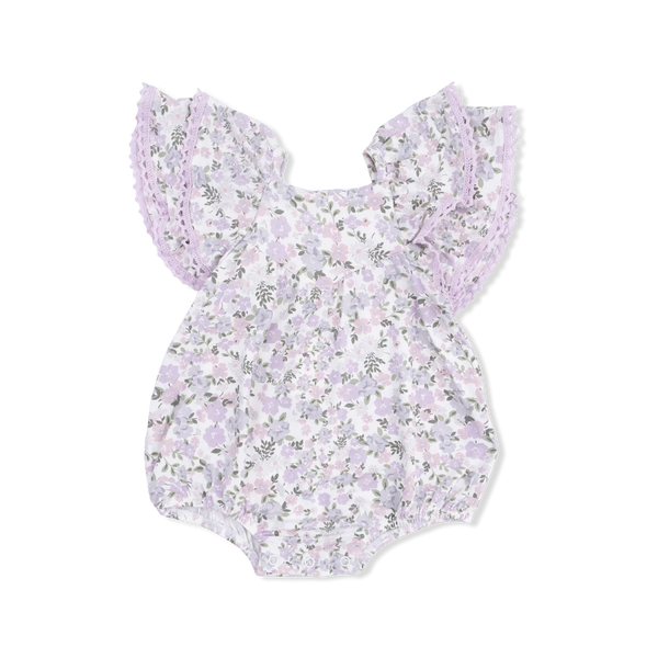 Shannon Floral V Neck Bubble