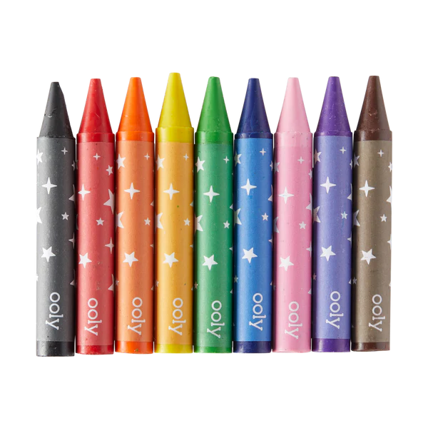 Carry Along! Coloring Book and Crayon Set - Sea Life - Set of 9 Crayons