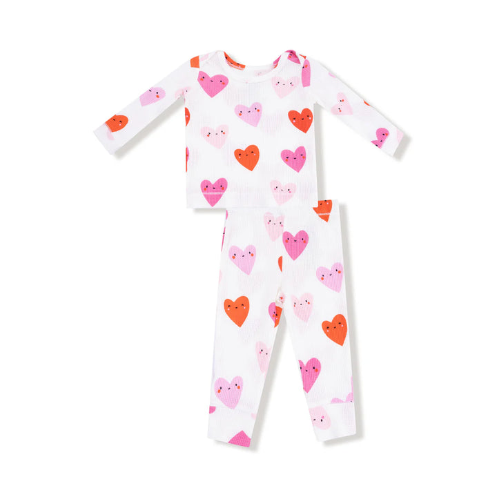 Happy Hearts - L/S Loungewear Set