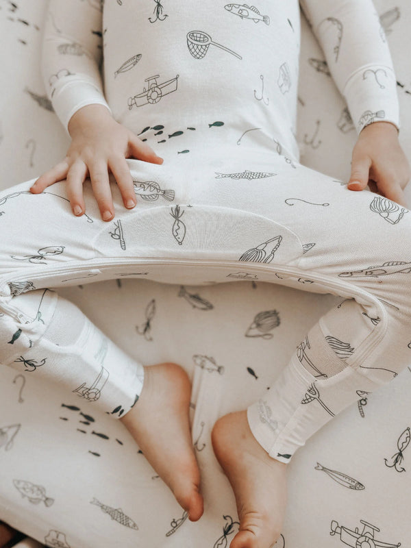 Convertible Pajamas - Fishing