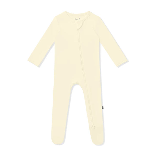 Zippered Footie in Chamomile