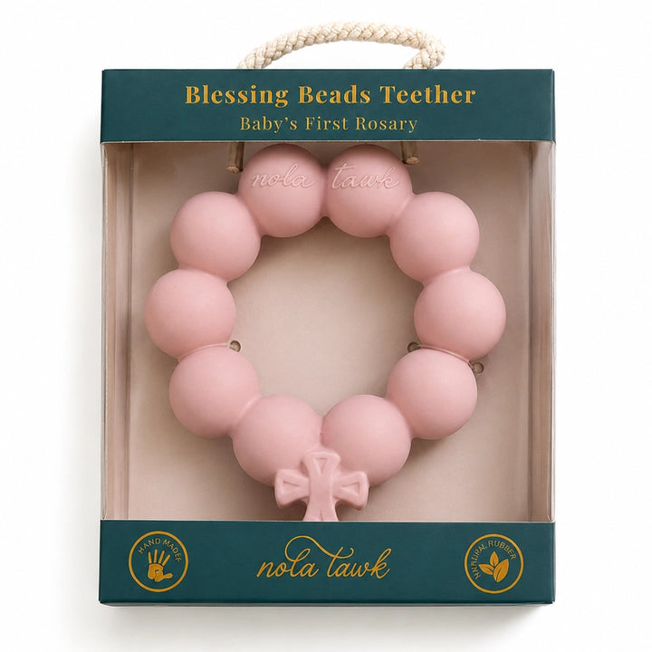 Pink Blessing Beads Teether