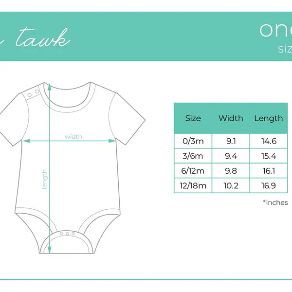 My First Snoball Organic Cotton Baby Onesie