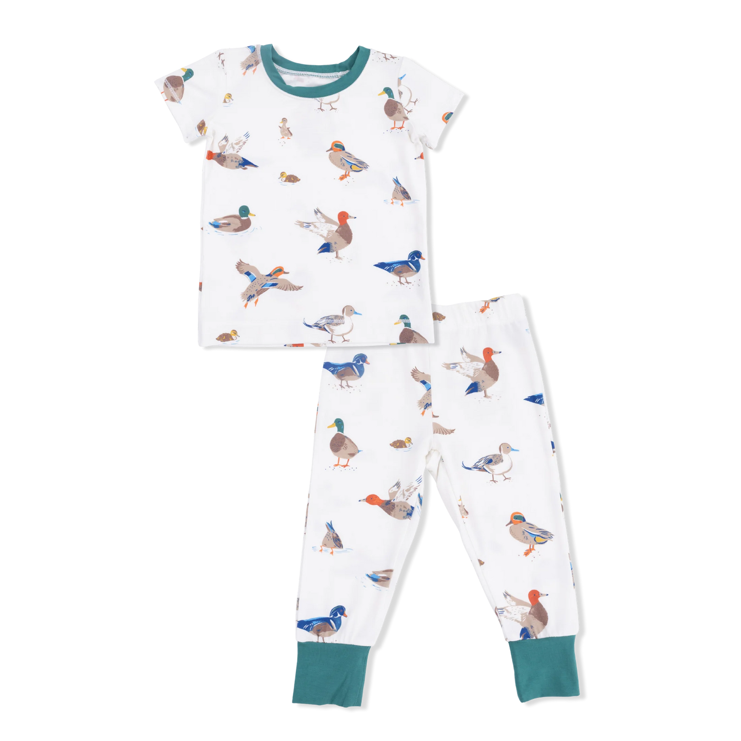 Ducks Short Sleeve Loungewear Set