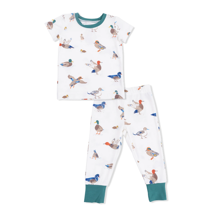 Ducks Short Sleeve Loungewear Set