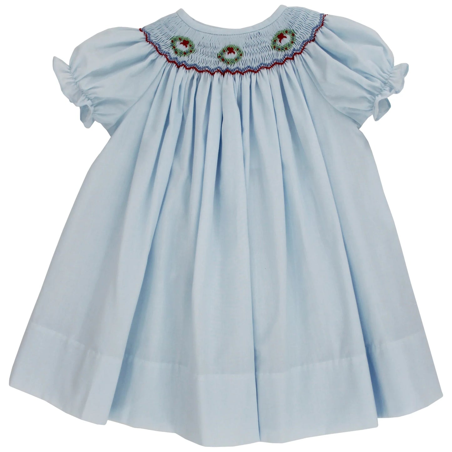Smocked Wreath - Bishop