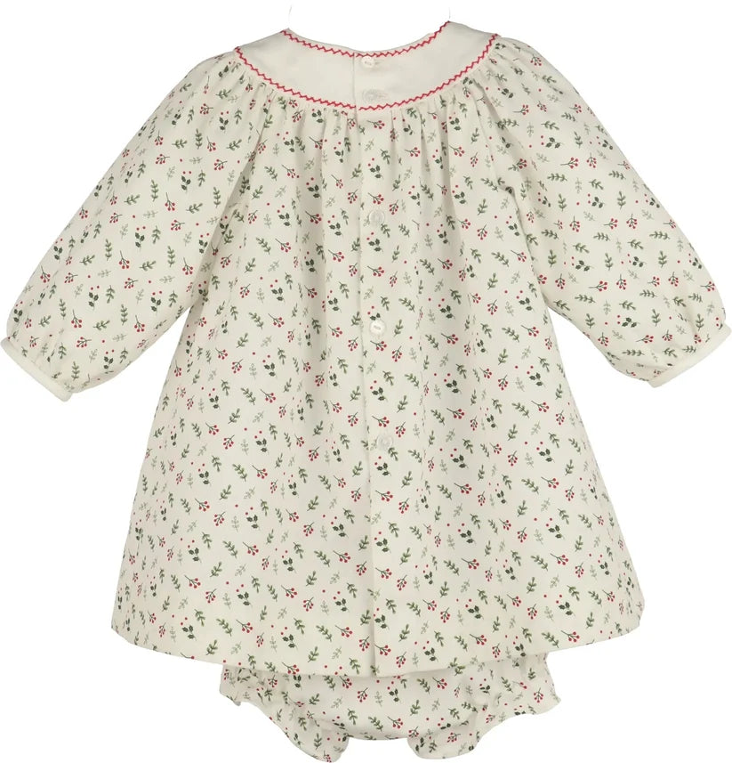 Mistletoe Set Dress Ivory
