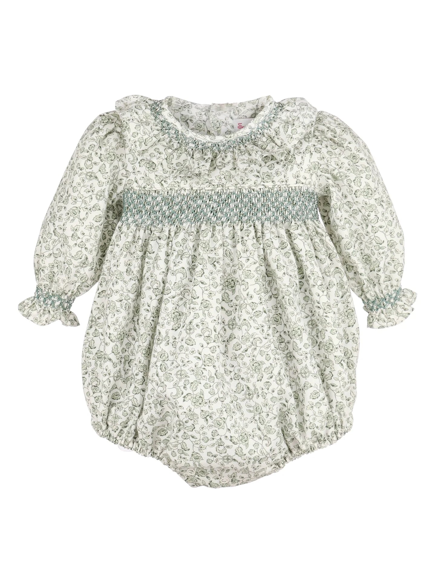Heirloom Floral Bubble-Green