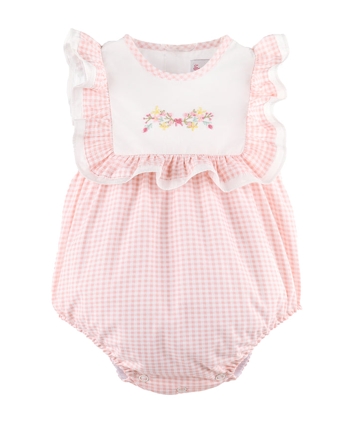 Garden Club Ruffle Bubble, Pink