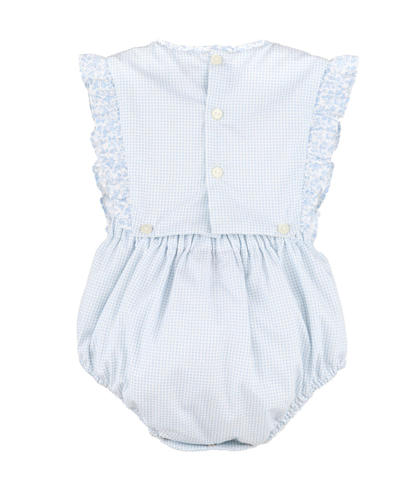 BB Blooms Girl Overall, Blue