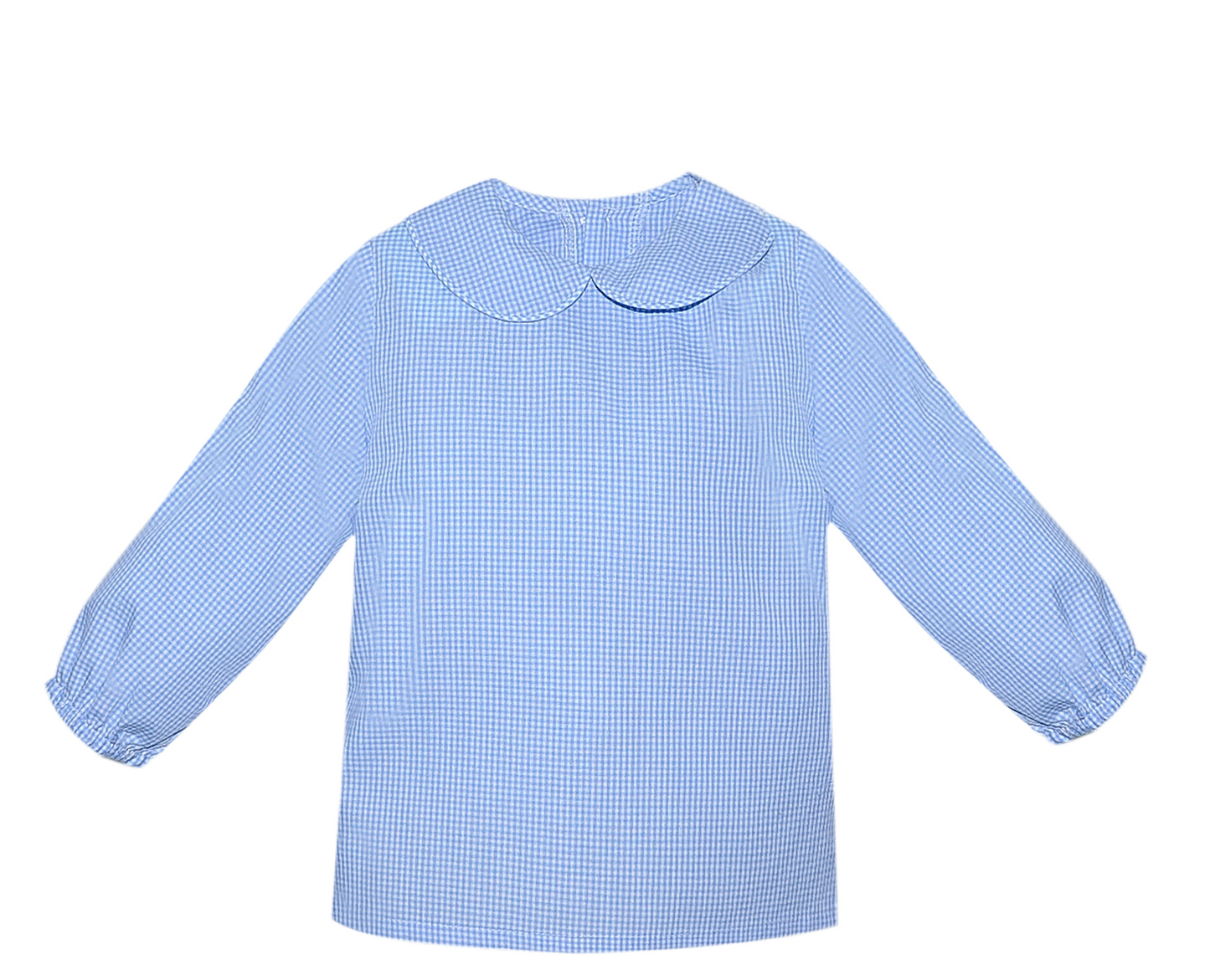 Teagan Blue Gingham Shirt