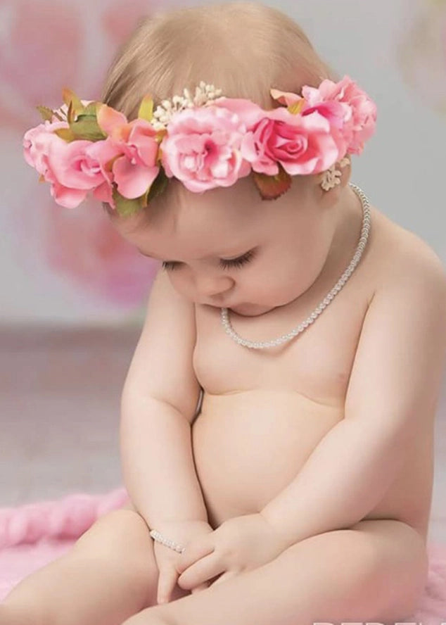 Girls Sterling Silver Strand of Pearls Kids Serenity Necklace