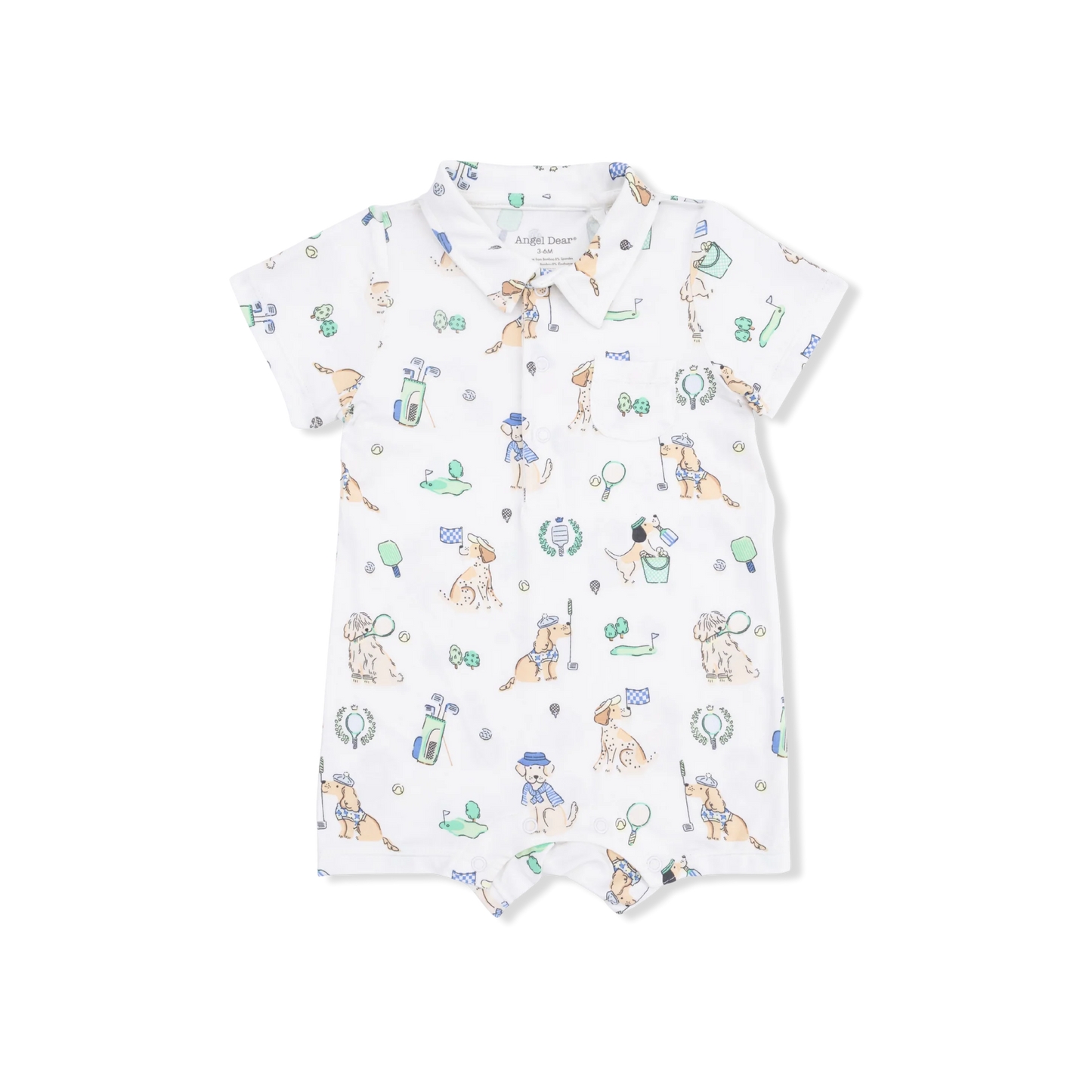 Country Club Dogs Neutral Polo Shortie