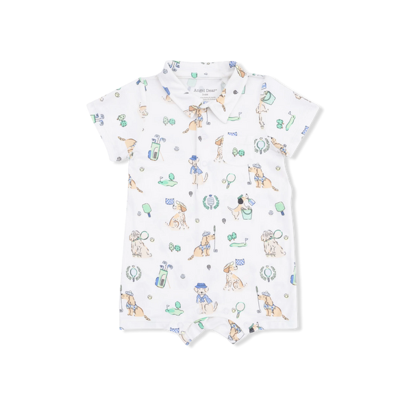 Country Club Dogs Neutral Polo Shortie