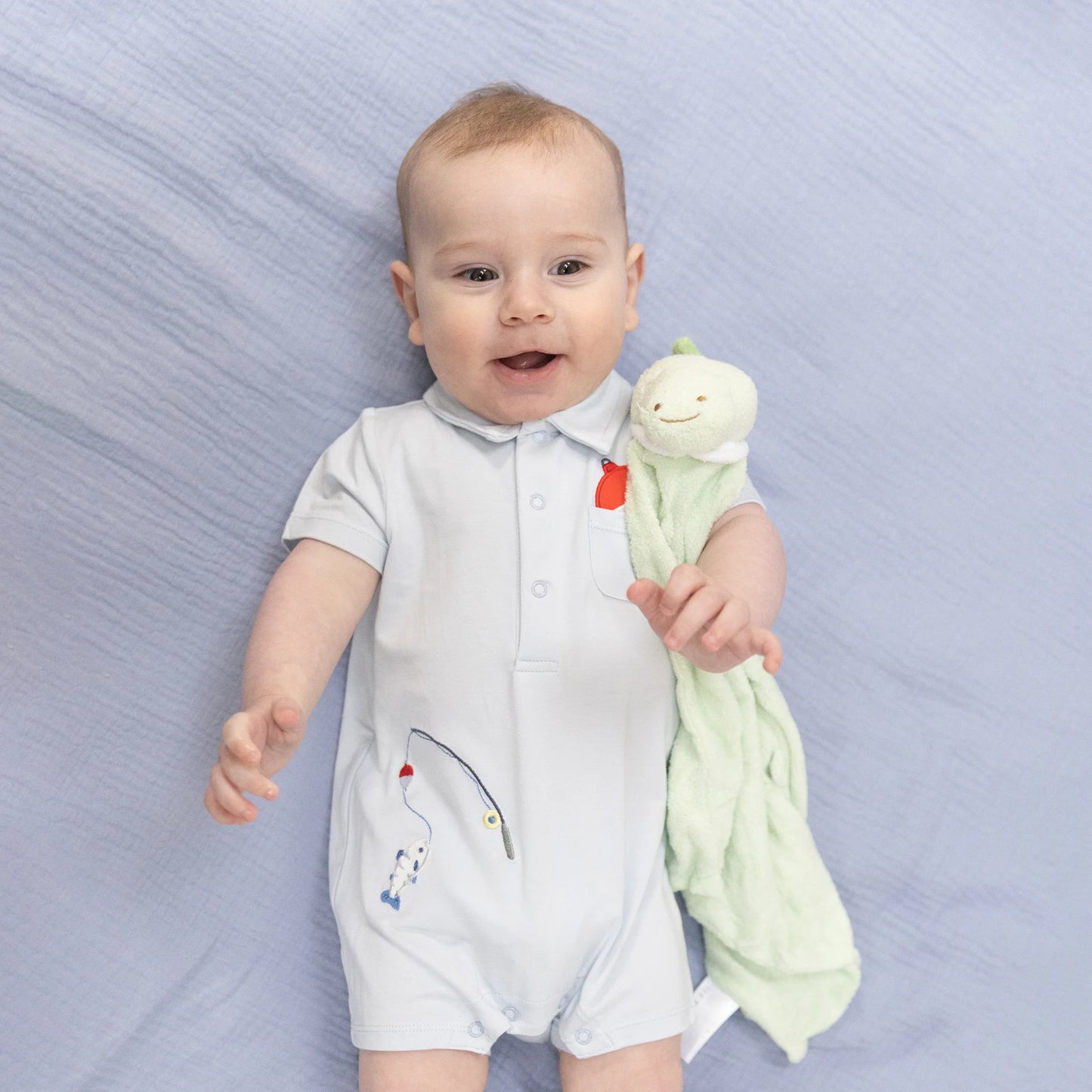 Gone Fishing Polo Shortie