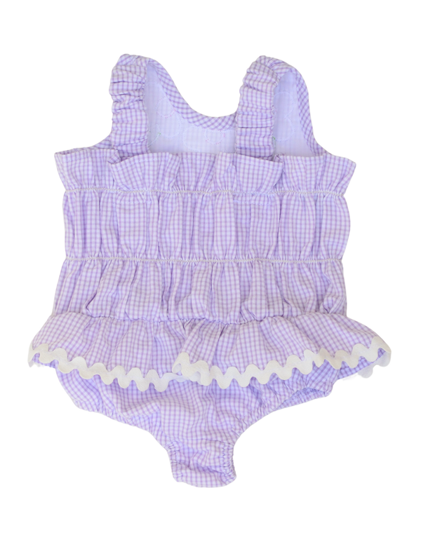 One Piece Swimsuit - Flowers