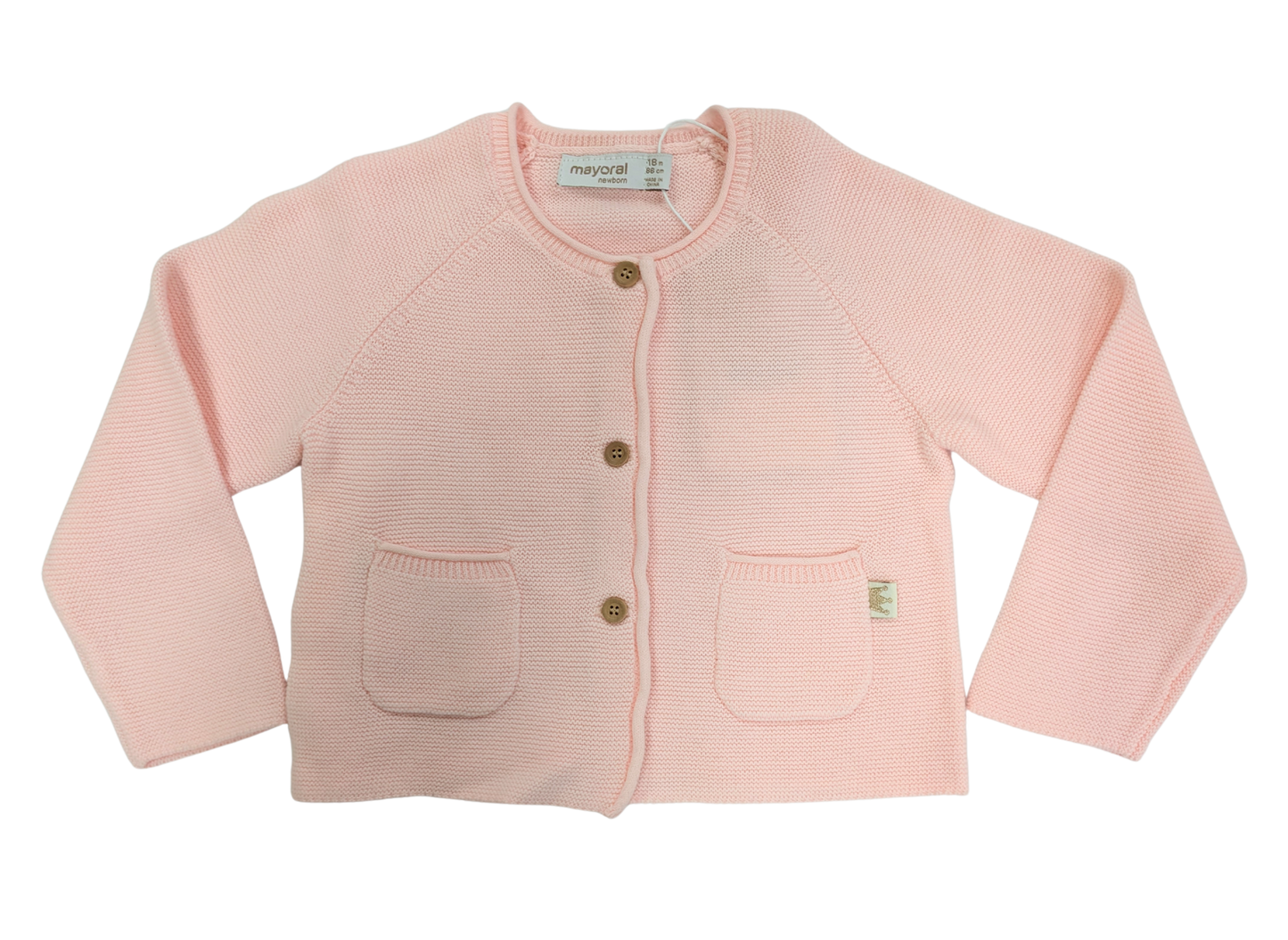 Cardigan in Light Pink