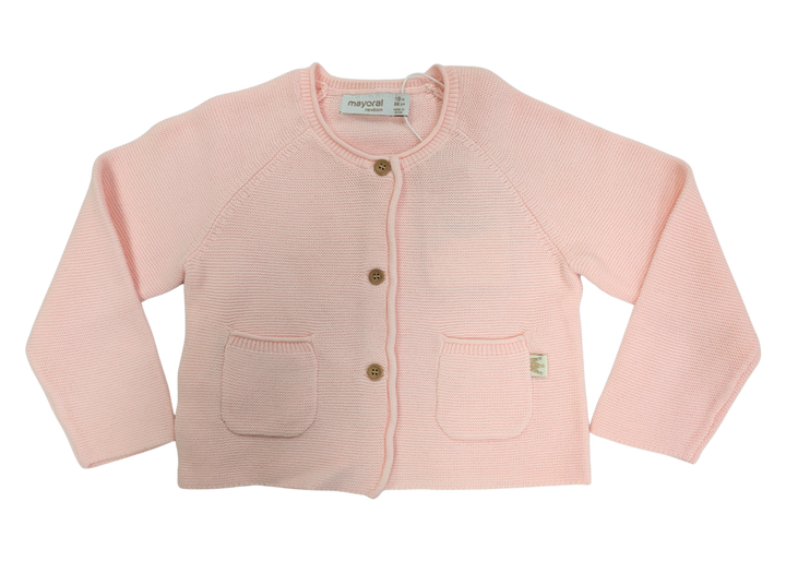 Cardigan in Light Pink