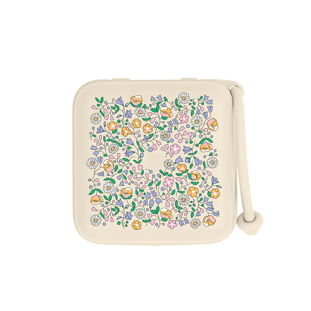 BIBS x LIBERTY Pacifier Box Chloe Meadow - Ivory