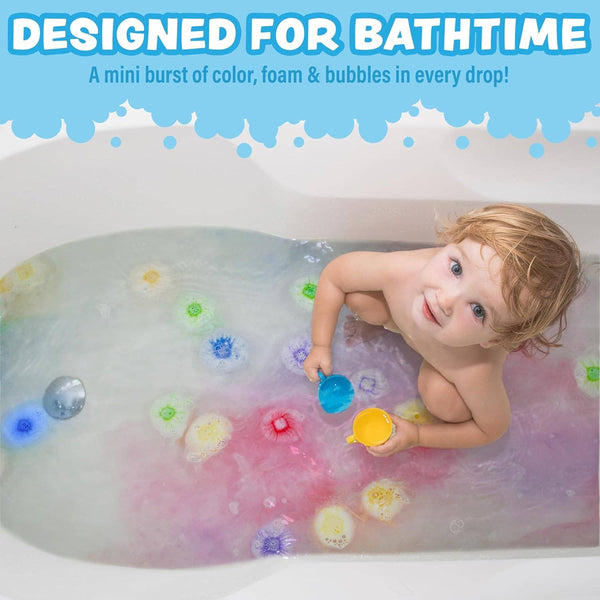 Rainbow- Lil' Bursts™ Mini Bath Bombs for Kids