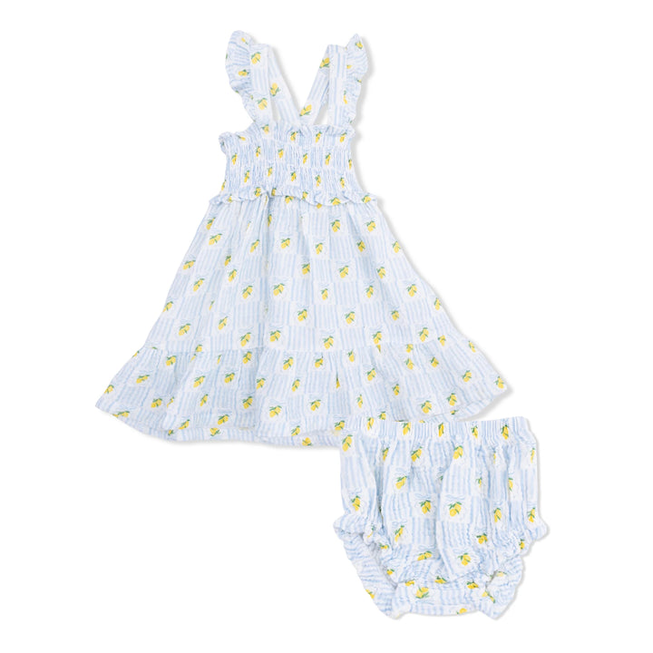 Lovely Lemons Smocked Ruffle Sundress