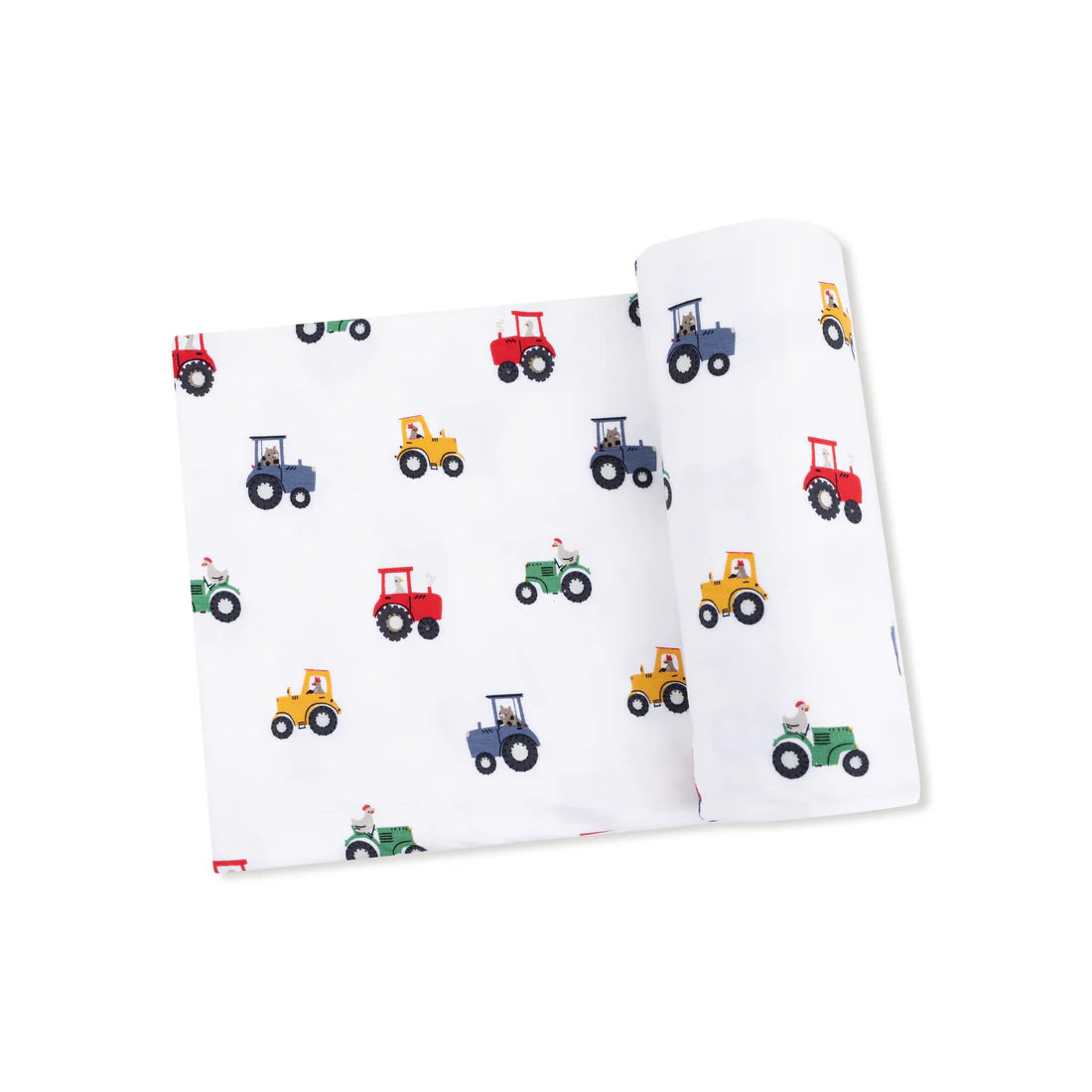Mini Tractors - Swaddle Blanket 45x45