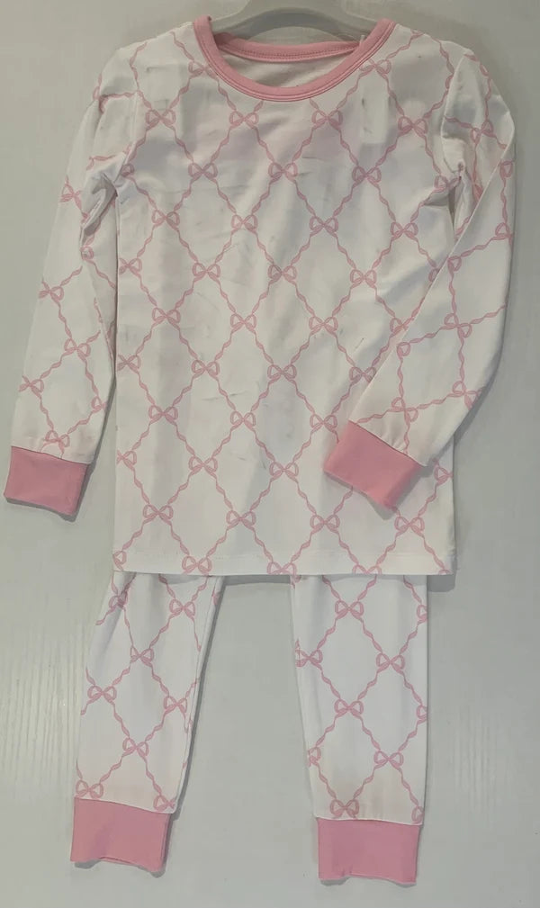 Pink Bow Trellis 2-Piece Lounger
