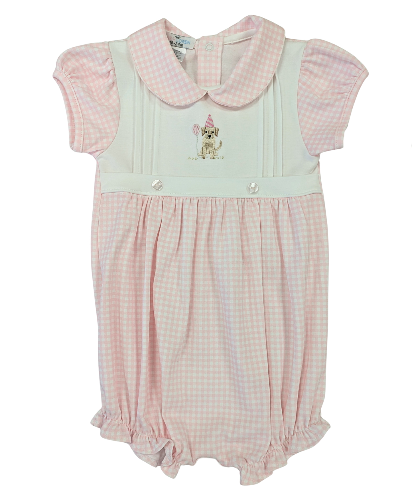 Birthday Girl Hand Embroidered Bubble