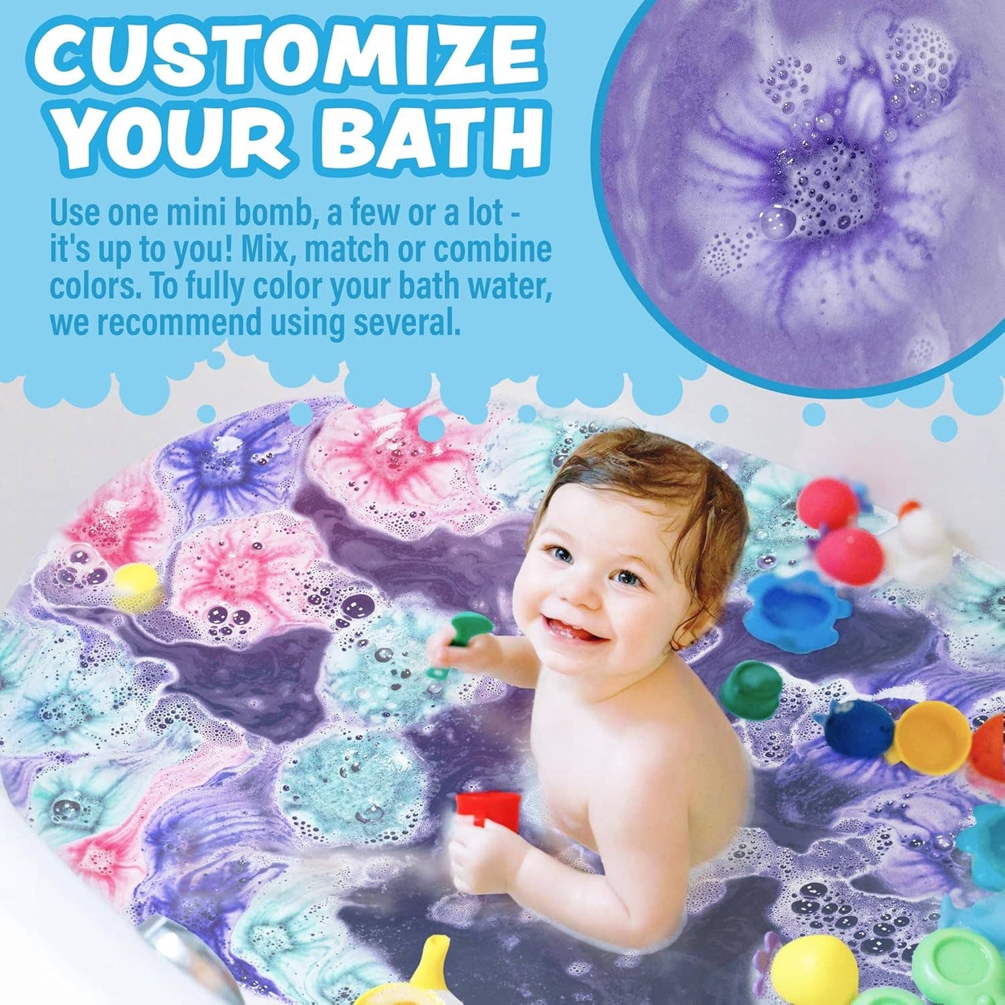 Cosmic- Lil' Bursts™ Mini Bath Bombs for Kids