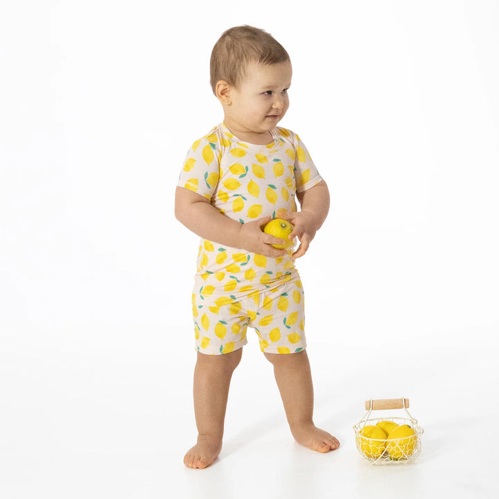 Sunny Lemons Loungewear Short Set