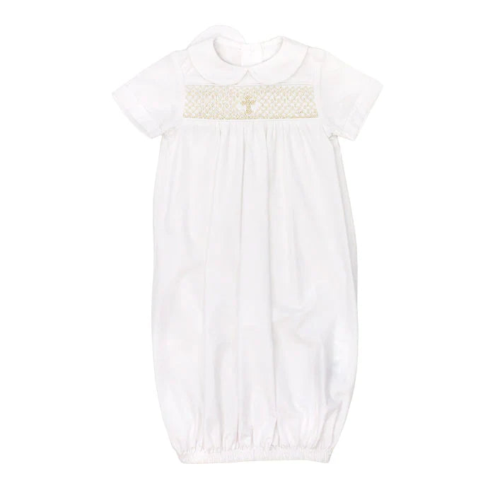 Boys Ivory Christening Sac