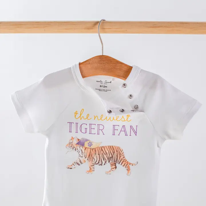 The Newest Tiger Fan Organic Cotton Onesie