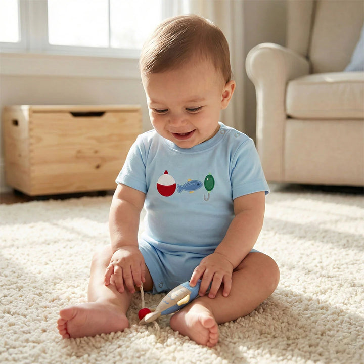Fishing Lure Boy's Romper