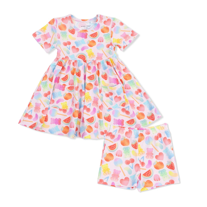 Gummy Bears Twirly Dress w/shorts
