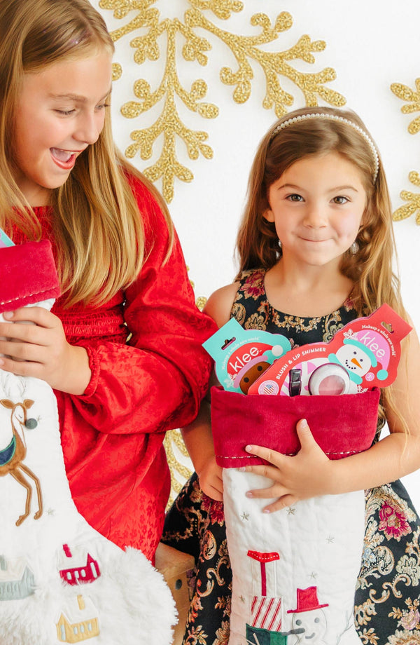 Crystal Glow - Holiday Blush and  Lip Shimmer Set: Crystal Glow