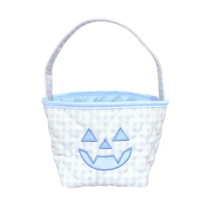 Petite Pumpkin Tote - Blue